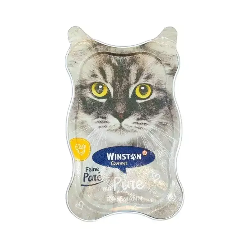 غذای كاسه ای گربه وینستون مدل Winston Turkey طعم بوقلمون وزن 85 گرم