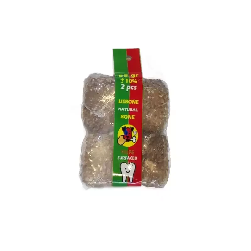 استخوان ژلاتینی با روكش سیرابی بسته دو عددی سایز 7 سانتی متر