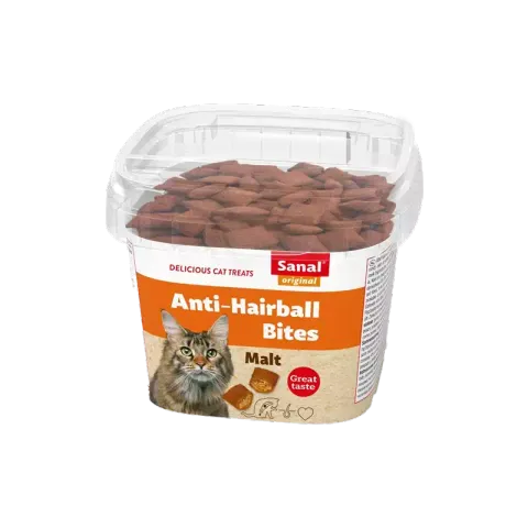 تشويقي آنتي هيربال گربه سانال Sanal Anti Hairball وزن 75 گرم