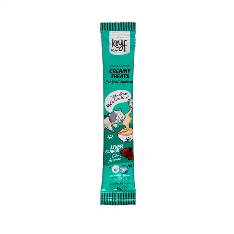 بستنی گربه کیف طعم جگر Keyf With Liver وزن 15 گرم