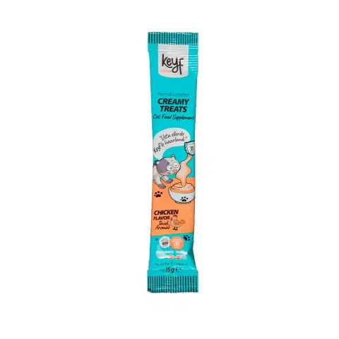 بستنی گربه کیف طعم مرغ Keyf With Chicken وزن 15 گرم