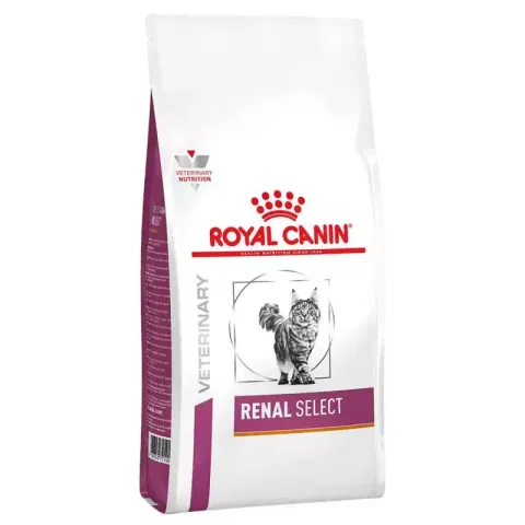 غذای خشک گربه رویال کنین مدل رنال Renal Select وزن 2 کیلوگرم