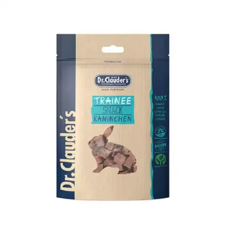 تشویقی سگ دکتر کلادرز با طعم خرگوش Dr.Clauders Rabit Snack وزن 80 گرم