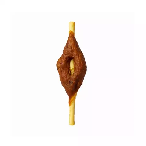 تشویقی سگ میله ژلاتینی با دورپیچ فیله اردک وزن 30 گرم