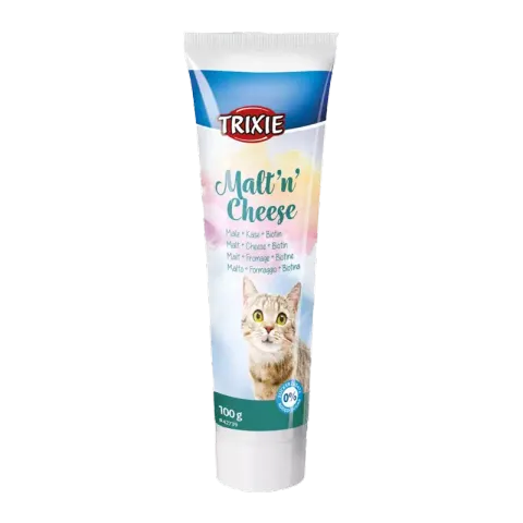 خمیر مالت گربه تریکسی با طعم پنیر Trixie Malt Cheese وزن 100 گرم