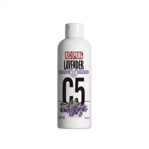 شامپو گربه رداسپرینگ مدل C5 رایحه لوندر حجم 250 میلی لیتر