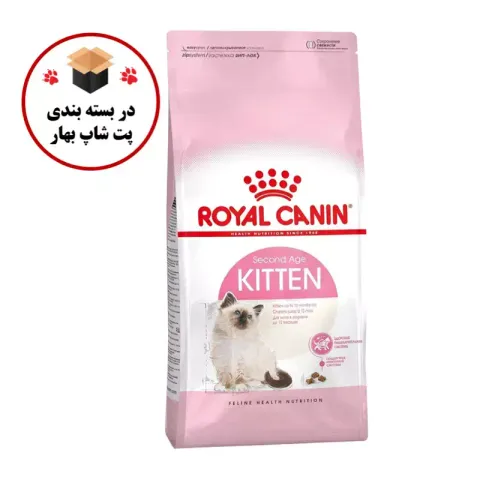 غذای خشک گربه رویال کنین مدل Kitten وزن 1 کیلوگرم