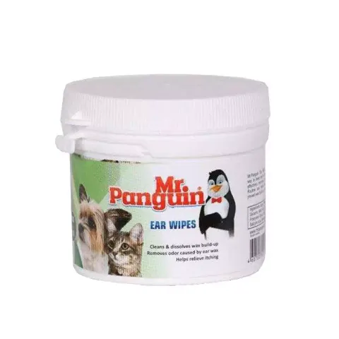دستمال مرطوب گوش مستر پنگوئن مدل Ear Wipe بسته 70 عددی