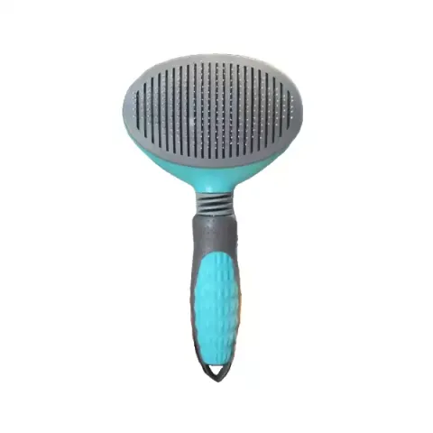 برس حیوانات یک طرفه Pet Comb با دکمه تخلیه مو