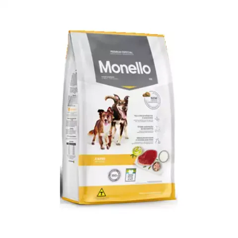 غذای خشک سگ بالغ مونلو مدل Monello Adult Dog GO BEEF وزن 15 کیلوگرم