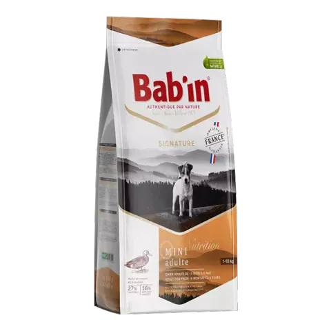 غذای خشک سگ بابین Babin Adult Mini Duck وزن 8 کیلوگرم